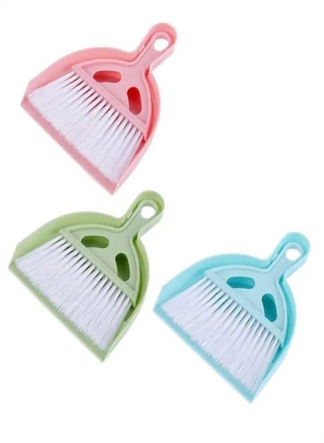 House Tools 2 Pc's Small Dustpan Set,Mini Tiny Dust Pans with Brush for Table,Countertop,Sofa,Key Board, Desk, Car and Animal Waste,Home Child Size Kids Dustpan and Brush Set (Pack of 2) - Image 3